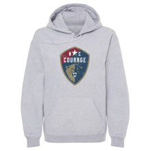 Load image into Gallery viewer, North Carolina Courage Vintage Primary Logo WHT
