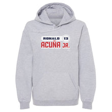 Load image into Gallery viewer, Ronald Acuna Jr. Retro Font WHT

