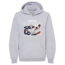 Load image into Gallery viewer, Jack Hughes New Jersey American Flag WHT
