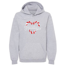 Load image into Gallery viewer, Christmas Candy Cane Heart WHT
