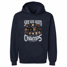 Load image into Gallery viewer, Seattle Football 2025 Champs Cartoon WHT
