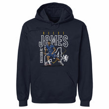 Load image into Gallery viewer, Reece James Chelsea FC Outline Number WHT
