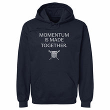 Load image into Gallery viewer, USRowing Momentum Is Made Together WHT
