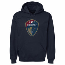 Load image into Gallery viewer, North Carolina Courage Vintage Primary Logo WHT
