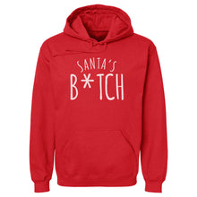 Load image into Gallery viewer, Christmas Santa's B-tch WHT
