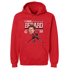 Load image into Gallery viewer, Connor Bedard Chicago Cartoon WHT

