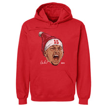 Load image into Gallery viewer, Patrick Mahomes Kansas City Portrait Santa Hat WHT
