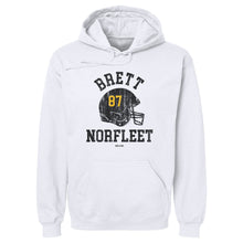 Load image into Gallery viewer, Brett Norfleet College Helmet Font
