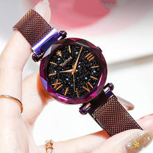 Load image into Gallery viewer, New STEVVEX Luxury Women Watches Magnetic Starry Sky  Quartz Wristwatch Fashion Ladies Style  Wrist Watch For Women and Girls
