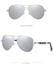 Load image into Gallery viewer, BARCUR Polarized Pilot Sunglasses for Men – Stylish Anti Blue Light UV400 Protection Gradient Mirror Lens Stainless Steel Trendy Frame – Fashion Aviator Sun Glasses for Men Ideal for Driving Travel Summer &amp; Outdoor Activities
