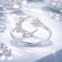 Load image into Gallery viewer, 925 Sterling Silver Pavé Setting CZ Ring
