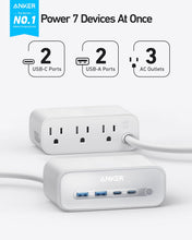 Load image into Gallery viewer, Anker Charging Station (7-in-1, 100W)
