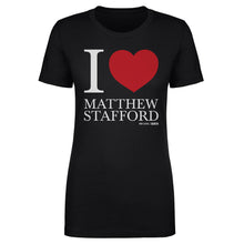 Load image into Gallery viewer, Matthew Stafford Los Angeles R I Love WHT

