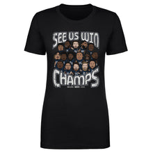 Load image into Gallery viewer, Seattle Football 2025 Champs Cartoon WHT
