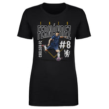 Load image into Gallery viewer, Enzo Fernandez Chelsea FC Outline Number WHT
