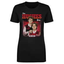 Load image into Gallery viewer, Luke Hughes &amp; Jack Hughes New Jersey Step Brothers WHT
