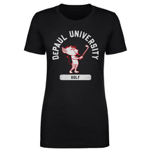 Load image into Gallery viewer, DePaul Blue Demons Mascot Golf WHT
