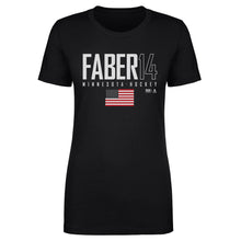 Load image into Gallery viewer, Brock Faber Minnesota USA Elite WHT
