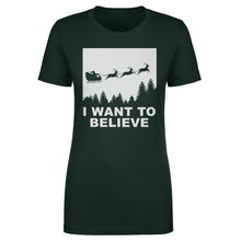 Load image into Gallery viewer, Christmas I Want To Believe WHT
