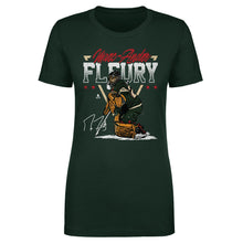 Load image into Gallery viewer, Marc-Andre Fleury Minnesota Triangle Name WHT
