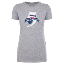 Load image into Gallery viewer, San Diego Wave FC 5 Seasons Logo WHT
