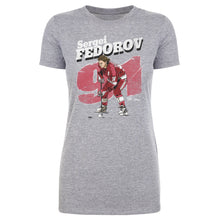 Load image into Gallery viewer, Sergei Fedorov Detroit Retro WHT
