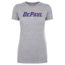 Load image into Gallery viewer, DePaul Blue Demons Wordmark WHT
