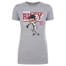 Load image into Gallery viewer, Austin Riley Atlanta Cartoon WHT
