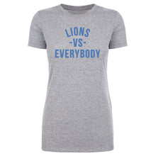 Load image into Gallery viewer, Lions Vs. Everybody Blue WHT
