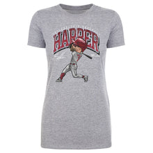 Load image into Gallery viewer, Bryce Harper Philadelphia Cartoon WHT
