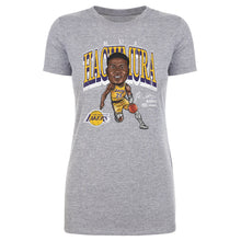 Load image into Gallery viewer, Rui Hachimura Los Angeles Lakers Cartoon WHT
