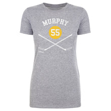 Load image into Gallery viewer, Larry Murphy Pittsburgh 55 Sticks WHT
