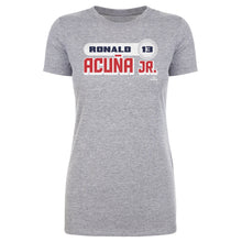 Load image into Gallery viewer, Ronald Acuna Jr. Retro Font WHT

