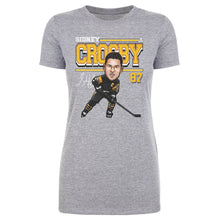Load image into Gallery viewer, Sidney Crosby Pittsburgh Cartoon WHT

