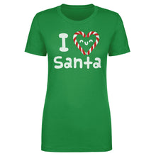 Load image into Gallery viewer, Christmas I Love Santa WHT
