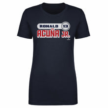 Load image into Gallery viewer, Ronald Acuna Jr. Retro Font WHT
