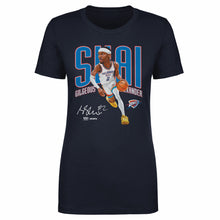 Load image into Gallery viewer, Shai Gilgeous-Alexander Oklahoma City Thunder Caricature WHT
