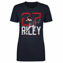 Load image into Gallery viewer, Austin Riley Atlanta Bold Number WHT
