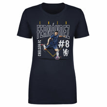 Load image into Gallery viewer, Enzo Fernandez Chelsea FC Outline Number WHT
