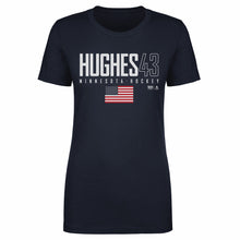 Load image into Gallery viewer, Quinn Hughes Minnesota USA Elite WHT

