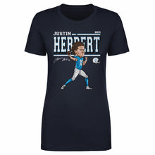 Load image into Gallery viewer, Justin Herbert Cartoon WHT
