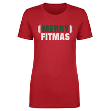 Load image into Gallery viewer, Christmas Merry Fitmas WHT
