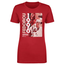 Load image into Gallery viewer, Sergei Fedorov Detroit 5 Goal Game 1996 WHT

