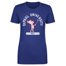 Load image into Gallery viewer, DePaul Blue Demons Mascot Golf WHT
