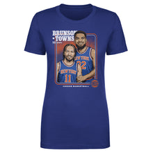 Load image into Gallery viewer, Jalen Brunson &amp; Karl-Anthony Towns New York Knicks Step Brothers WHT
