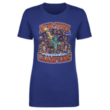 Load image into Gallery viewer, New York Knicks NBA Finals 2026 Champions Caricature WHT
