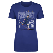Load image into Gallery viewer, Enzo Fernandez Chelsea FC Outline Number WHT

