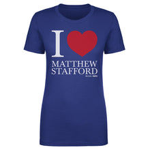 Load image into Gallery viewer, Matthew Stafford Los Angeles R I Love WHT

