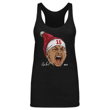 Load image into Gallery viewer, Patrick Mahomes Kansas City Portrait Santa Hat WHT
