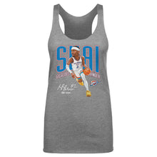 Load image into Gallery viewer, Shai Gilgeous-Alexander Oklahoma City Thunder Caricature WHT
